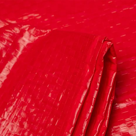 red heavy duty anti mildew polyethylene tarpaulin sheet