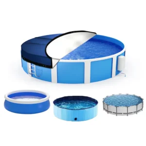 waterproof round pe above ground swimming pool protection cover for winter pool